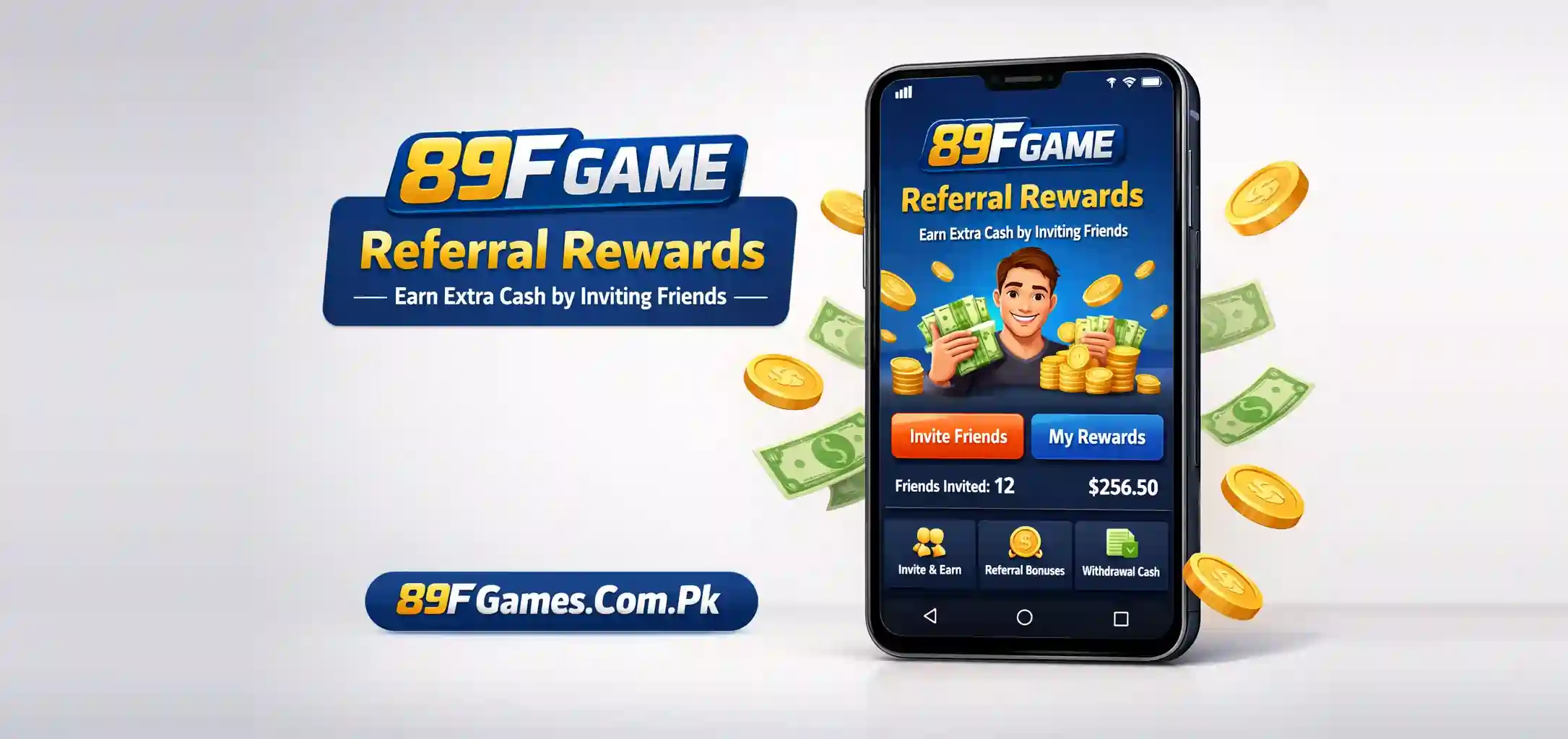 89F Game Referral Rewards